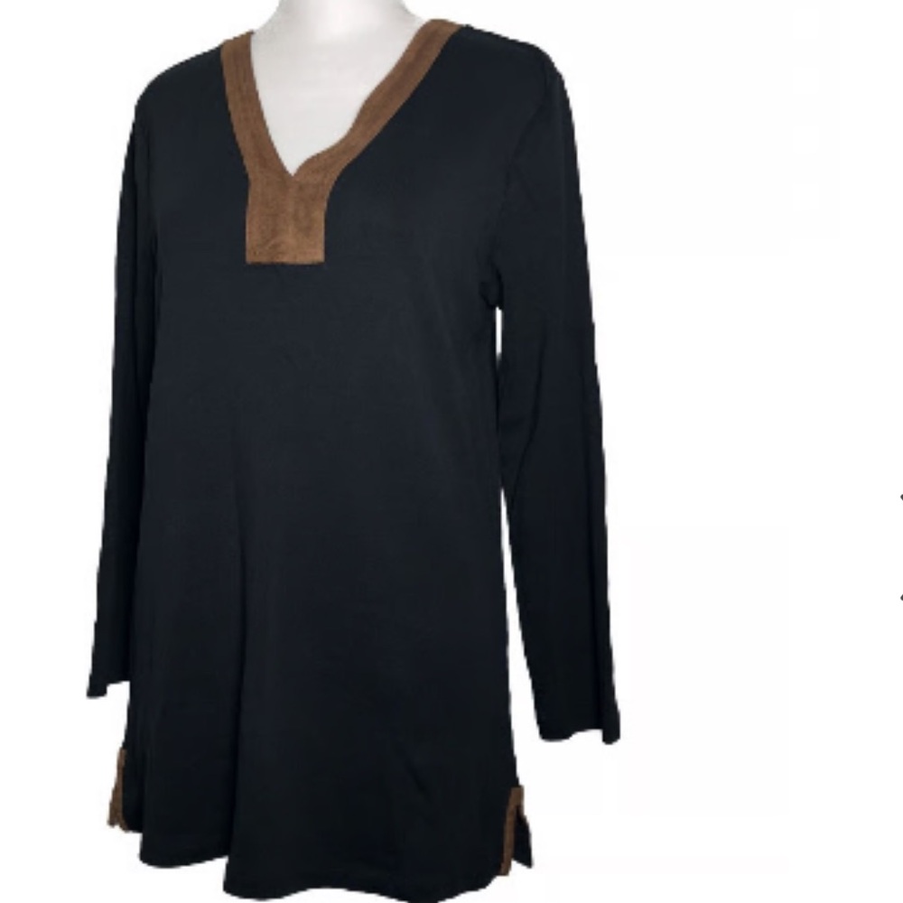 Lauren by Ralph Lauren V Neck Tunic - Picture 11 of 13